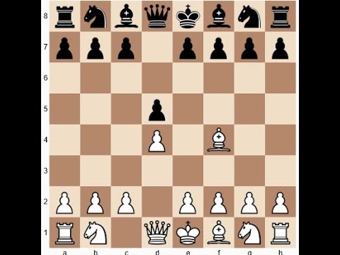 Scacchiera con pezzi neri e bianchi disposti all'inizio della partita.