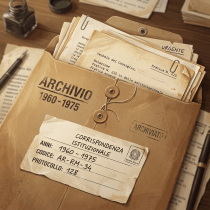 Remove text 'fascicolo' from envelope