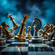 Dancing Chess Pieces