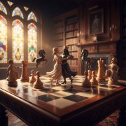 Dancing Chess Pieces